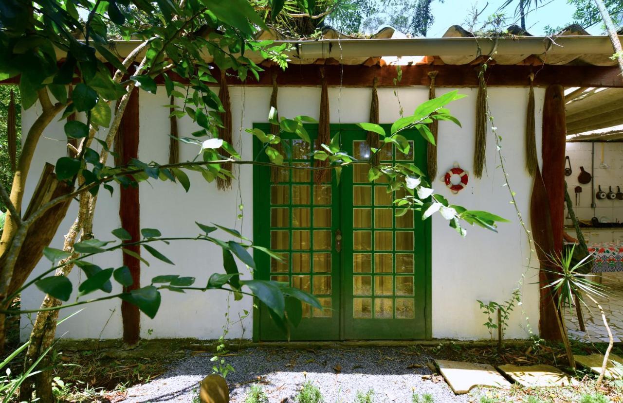 Casa A Beira Do Rio Jaguareguava Na Mata Atlantica Em Bertioga Spヴィラ エクステリア 写真