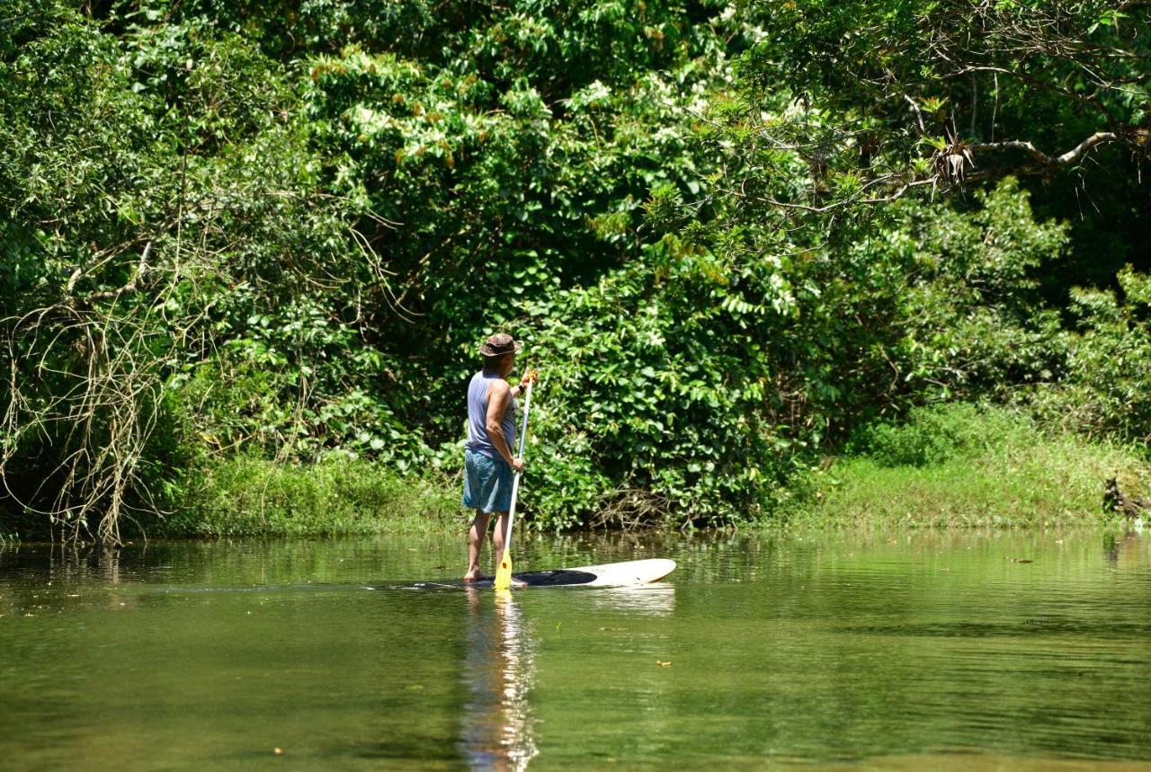 Casa A Beira Do Rio Jaguareguava Na Mata Atlantica Em Bertioga Spヴィラ エクステリア 写真