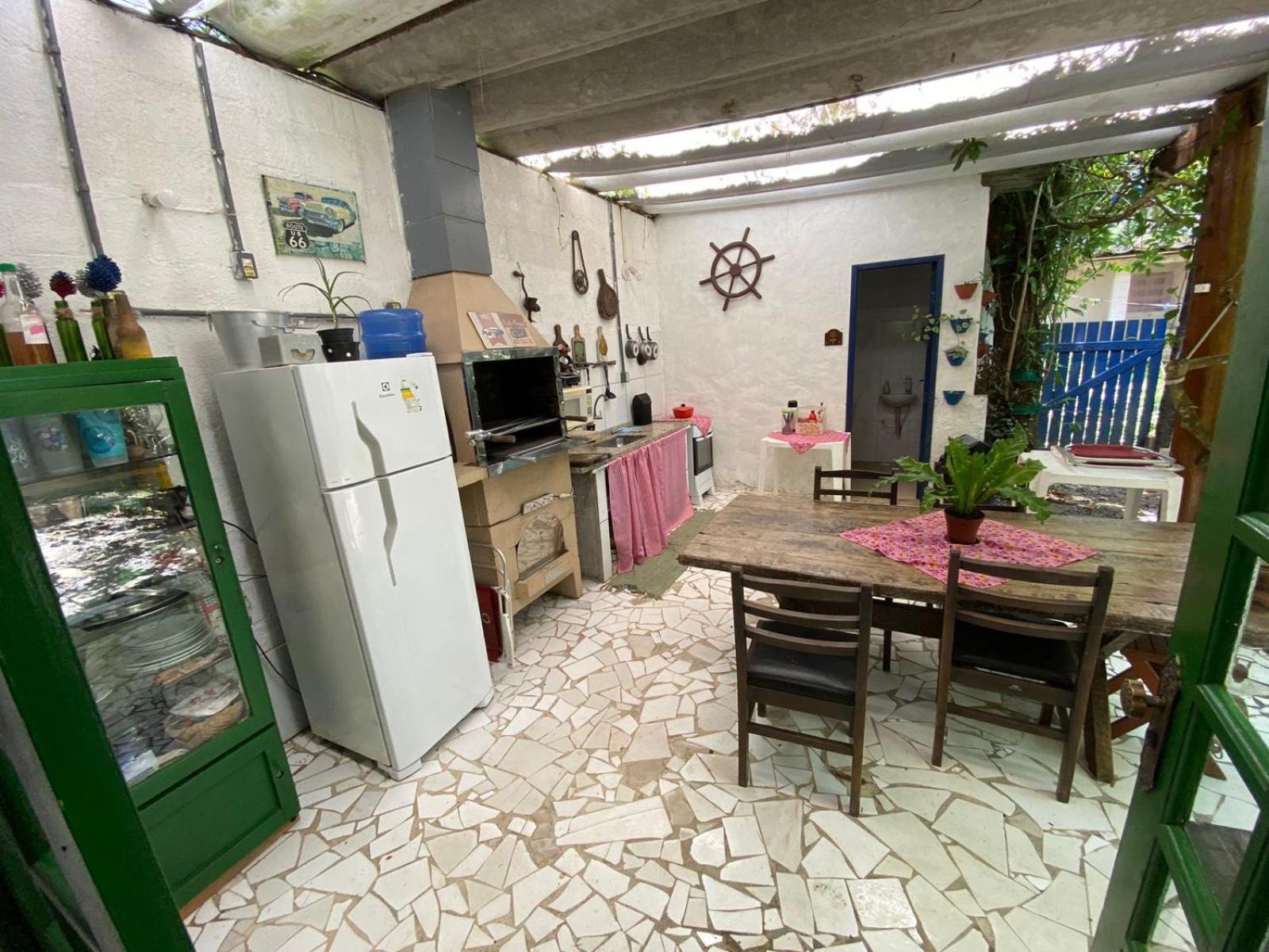 Casa A Beira Do Rio Jaguareguava Na Mata Atlantica Em Bertioga Spヴィラ エクステリア 写真