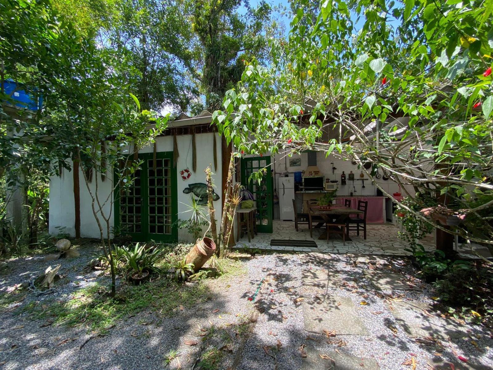 Casa A Beira Do Rio Jaguareguava Na Mata Atlantica Em Bertioga Spヴィラ エクステリア 写真